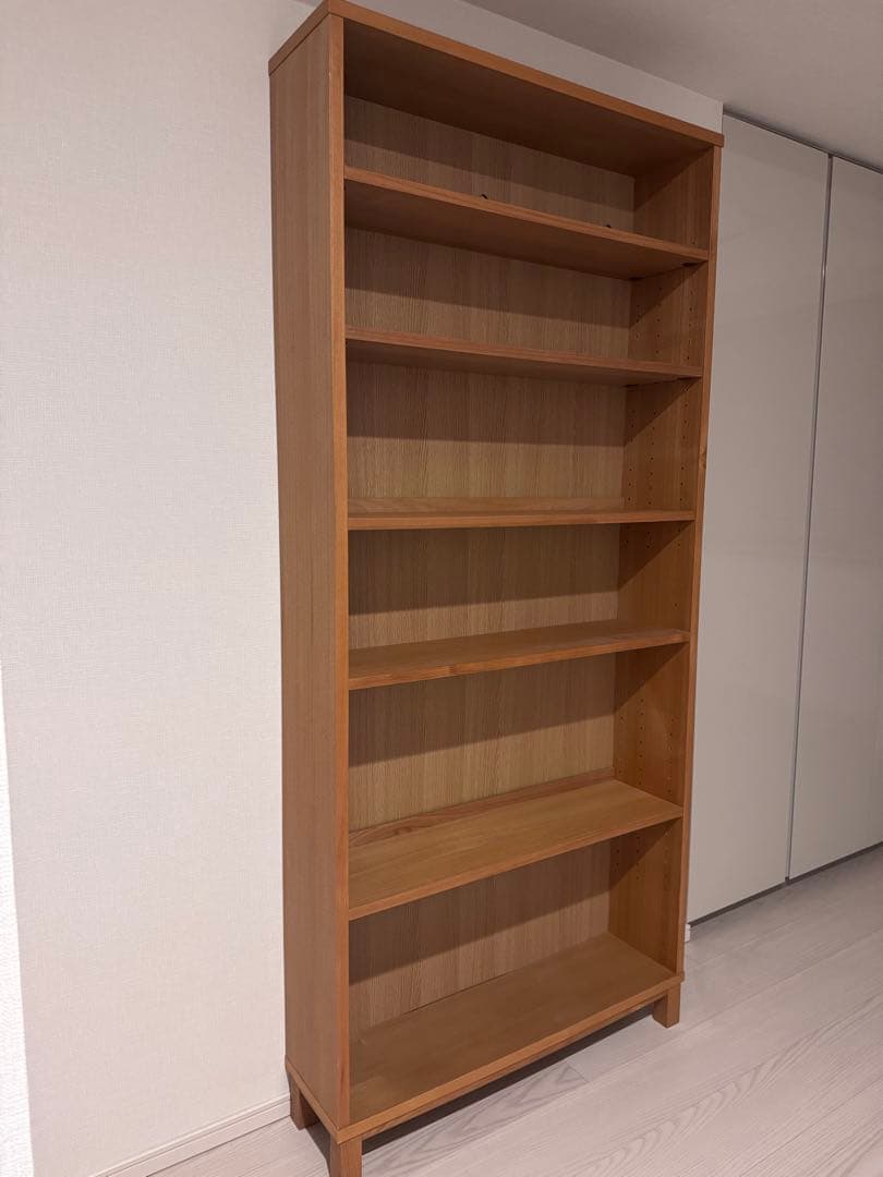 無印良品 廃盤6段本棚 ブックシェルフ