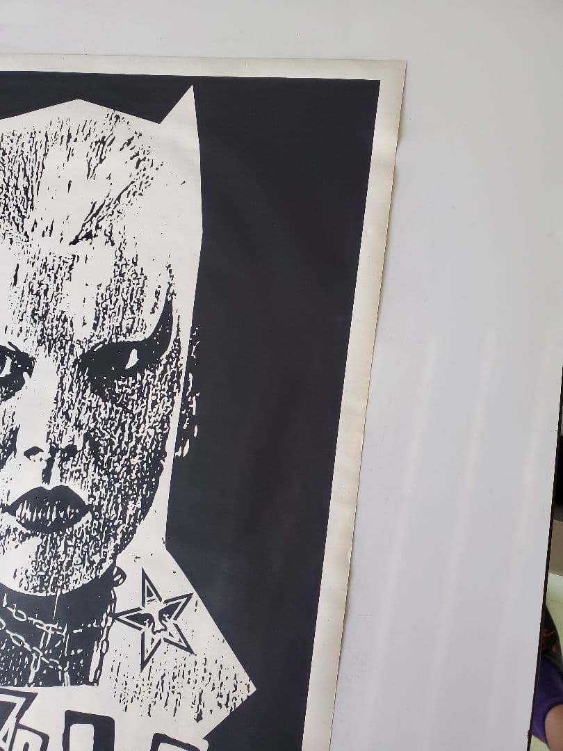 OBEY ロックンロールスウィンドル シルクスクリーン　シグネチャー