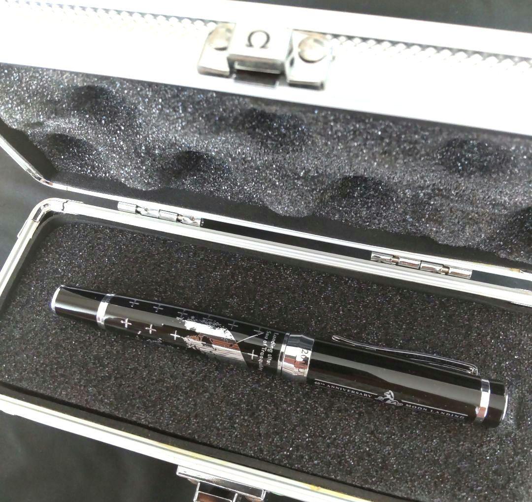 オメガ スピードマスター 月面着陸 40周年記念 非売品 ボールペン 未使用