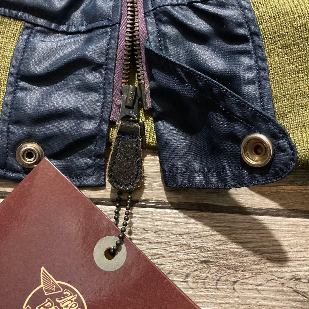 00'未使用 旧REAL McCOYS L-2AフライトJKT AFブルー38