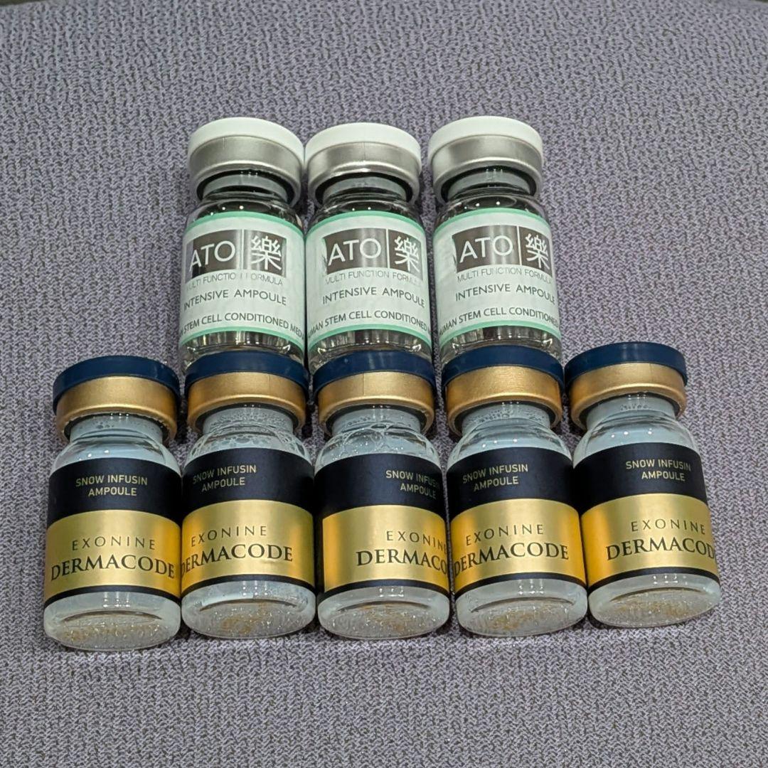 専用ページ ダーマコードセラム5本 あと楽セラム 3本 計8本 キャップ2個