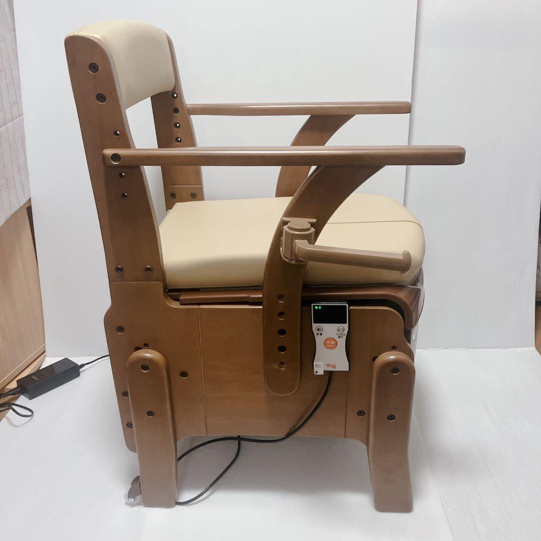 【未使用】安寿 家具調トイレ セレクトR 自動ラップ ノーマル 介護 災害用