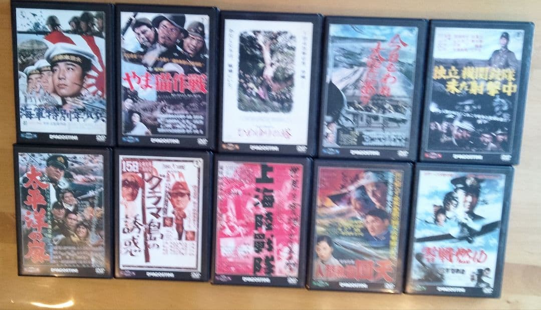 戦争映画DVD 全巻セット70枚