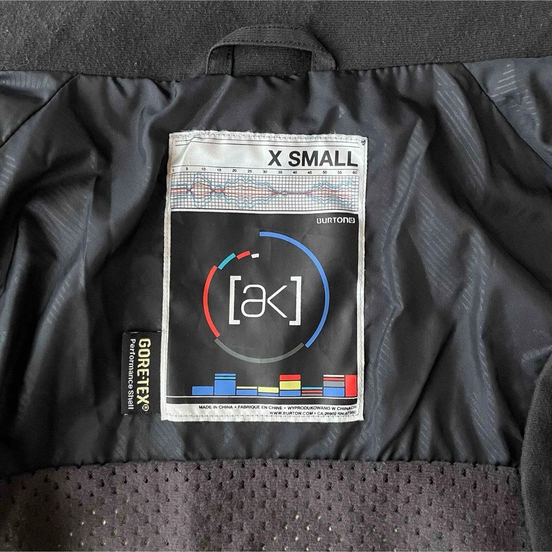 5480【美品】バートン　ジャケット ak ゴアテックス メンズ 無地