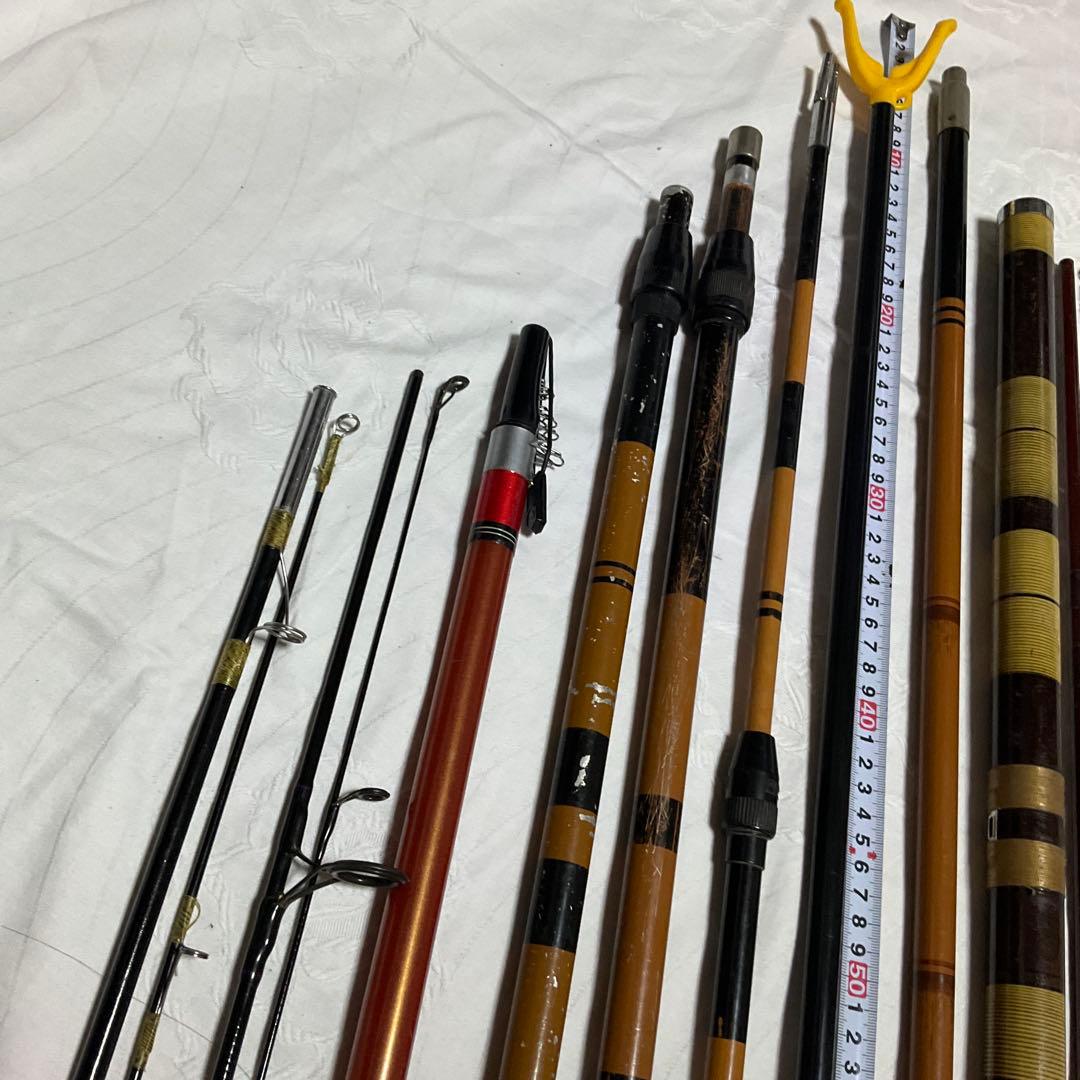 釣り具まとめ売り、リール竿、ルアー竿、投げ竿、リール各種他