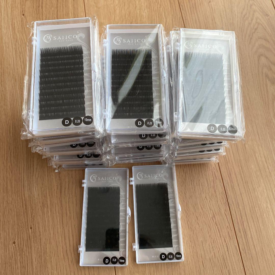 マツエク　まつ毛　Dカール　×30