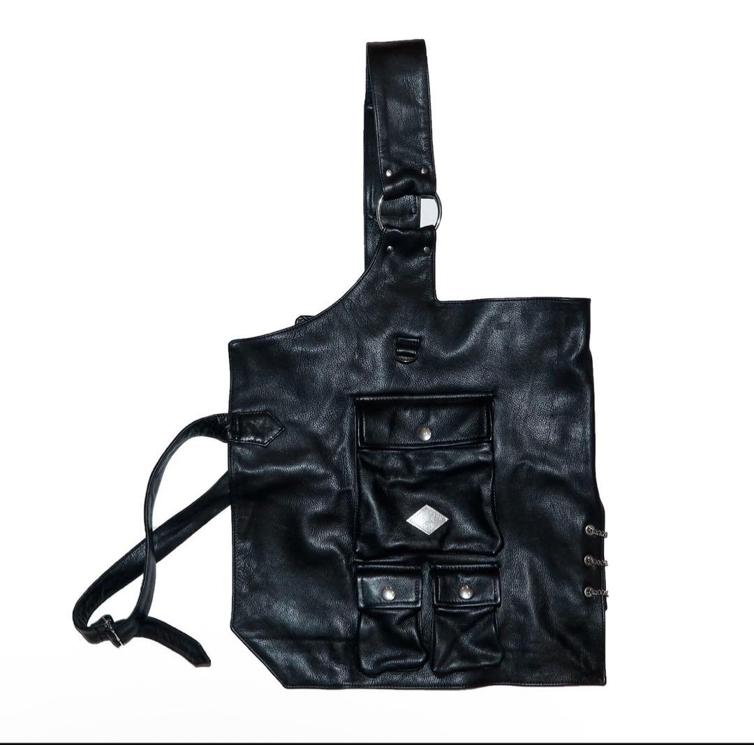 el conductor / LEATHER HALF VEST ベスト