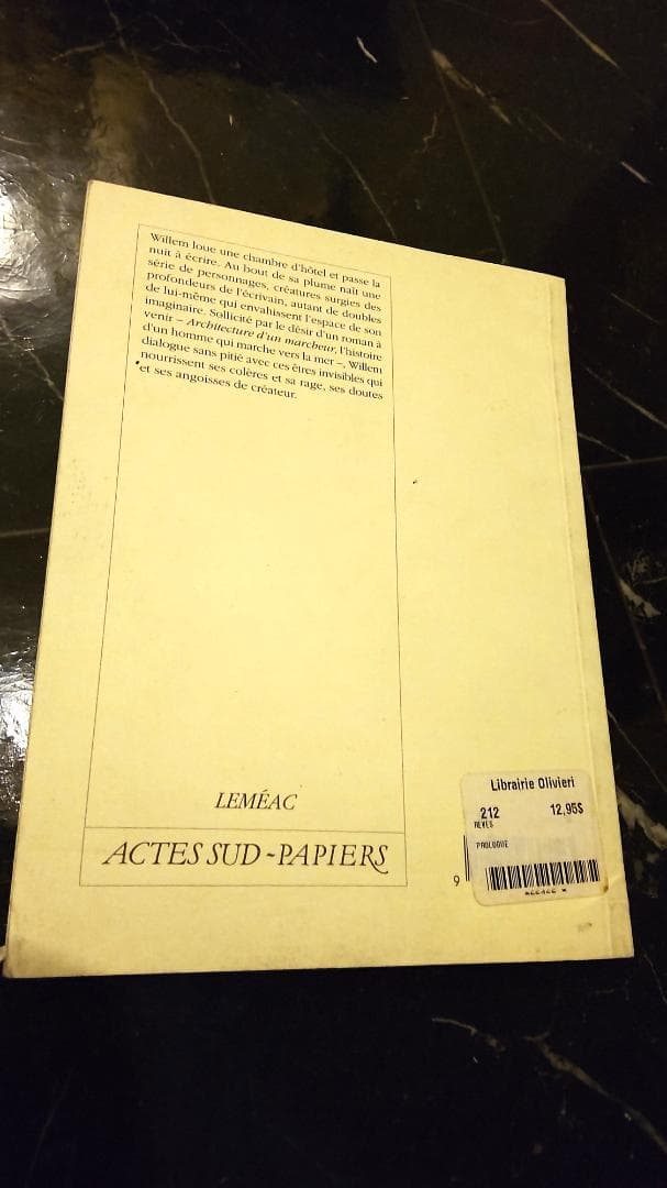 REVES ワジディムアワッド レバノン出身の劇作家 ペーパーバック　フランス語