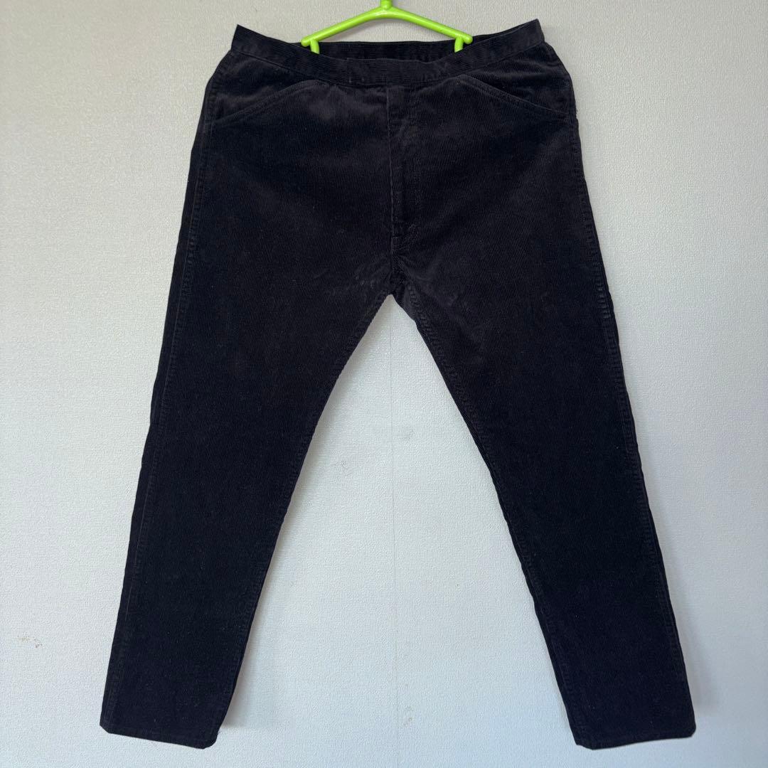 ANATOMICA　コーデュロイ マックイーンパンツ ブラック