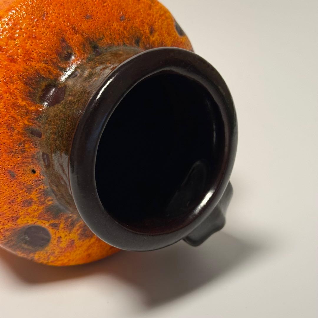 【Carstens】20cm fat lava ファットラバ ビンテージ 花瓶