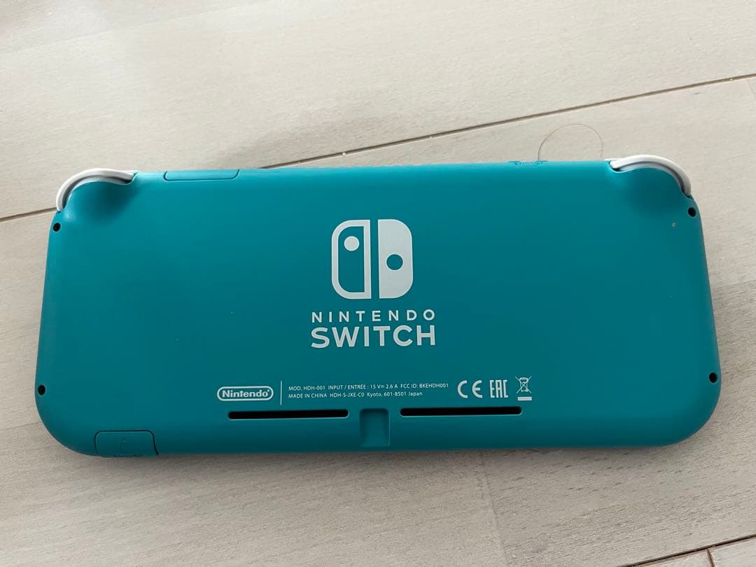 Nintendo Switch Lite ターコイズ・コラボケース付き