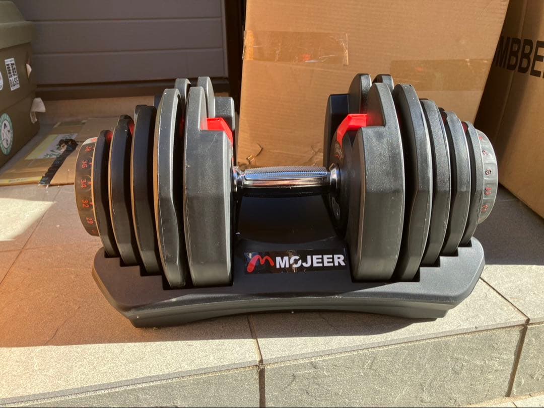 【直接受け渡し限定】MOJEER ダンベル 40kg 2個セット