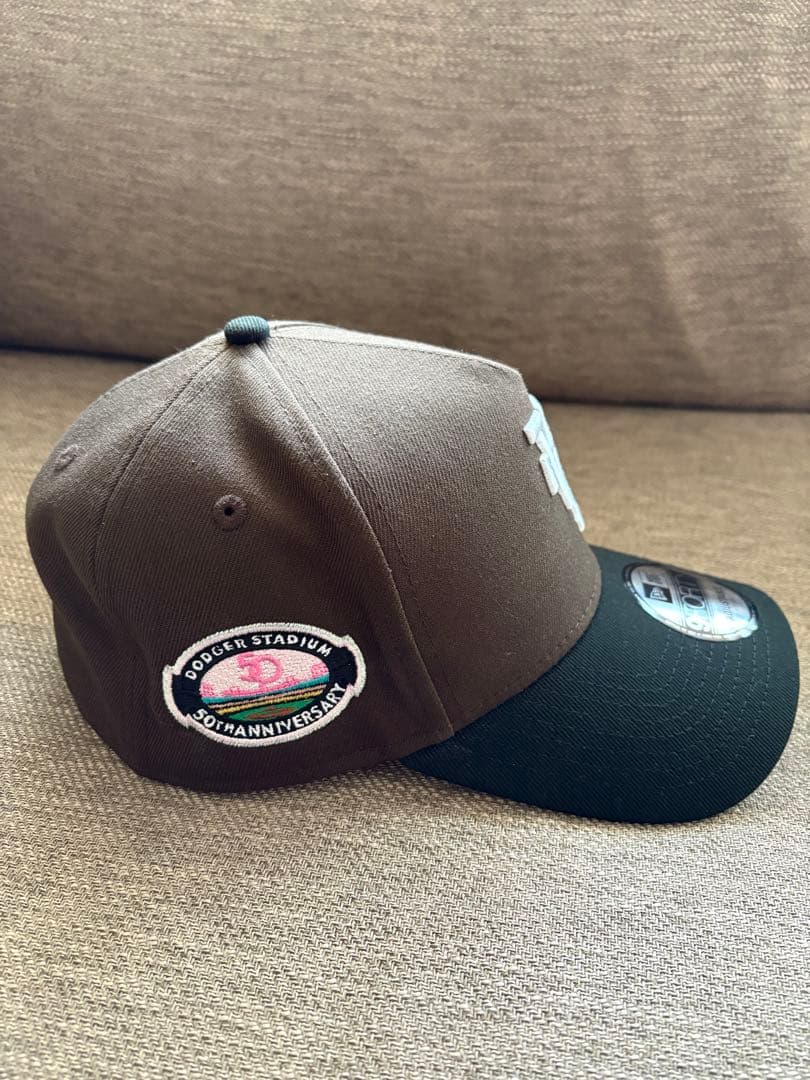 海外限定 ニューエラ 9Forty A-Frame ドジャース 50周年記念