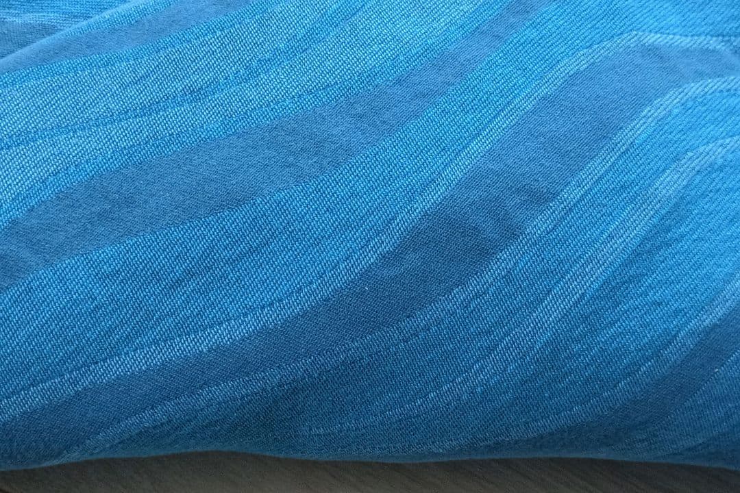 ディディモス ベビーラップ 青い波 サイズ4