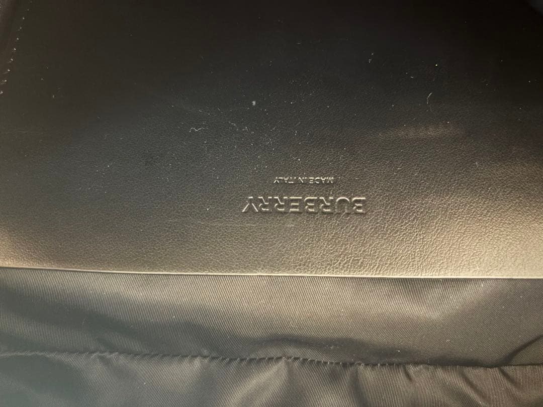 BURBERRY ボディバッグ アイボリー・ブラック