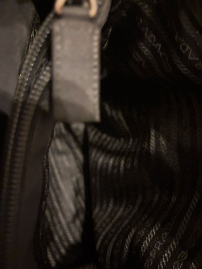 PRADA プラダ テスート 三角ロゴプレート ナイロン ショルダーバッグ