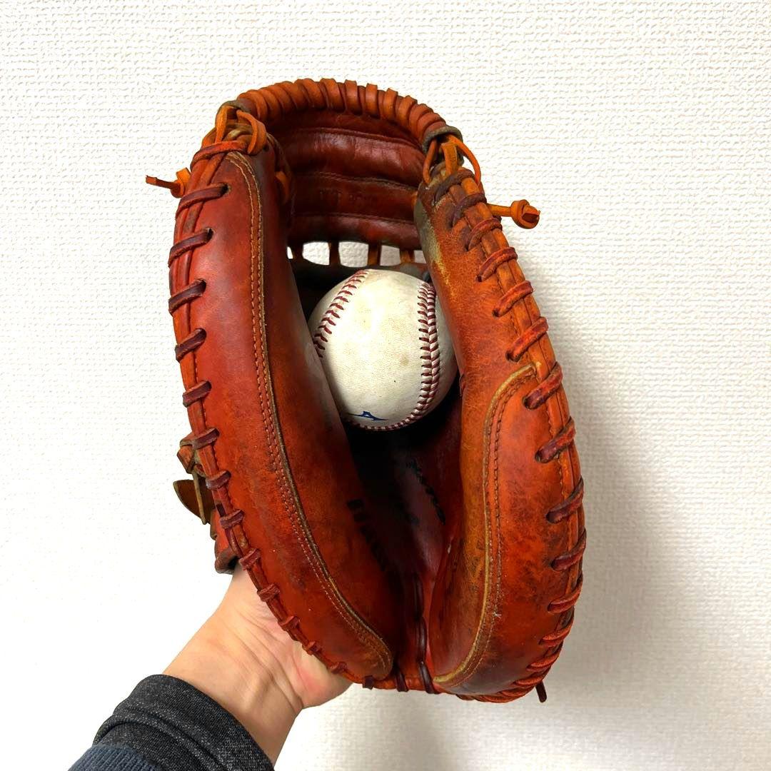 817 ミズノプロ キップレザー 硬式 キャッチャーミット