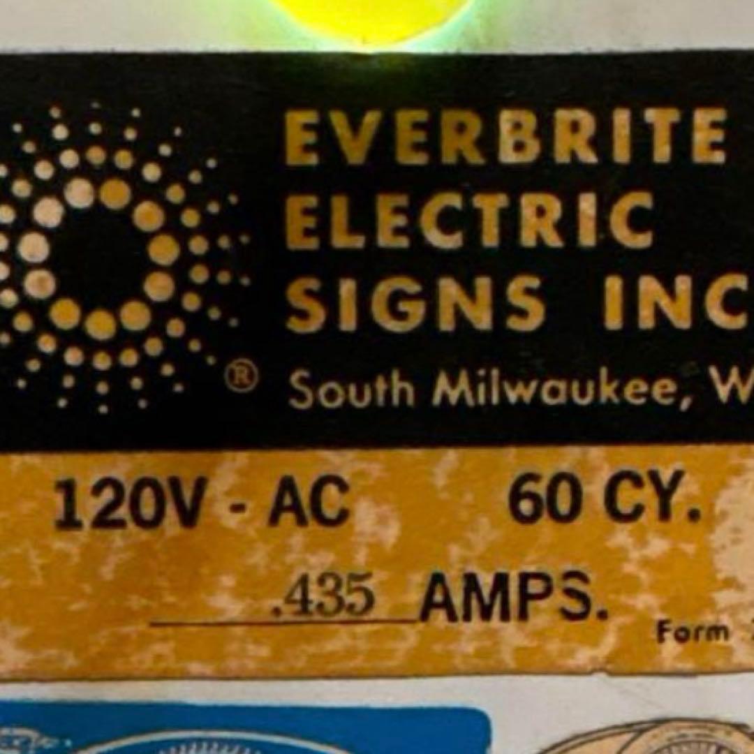 宝物！　60s 70s セブンアップ　メニューボード　看板　ネオンサイン　7up