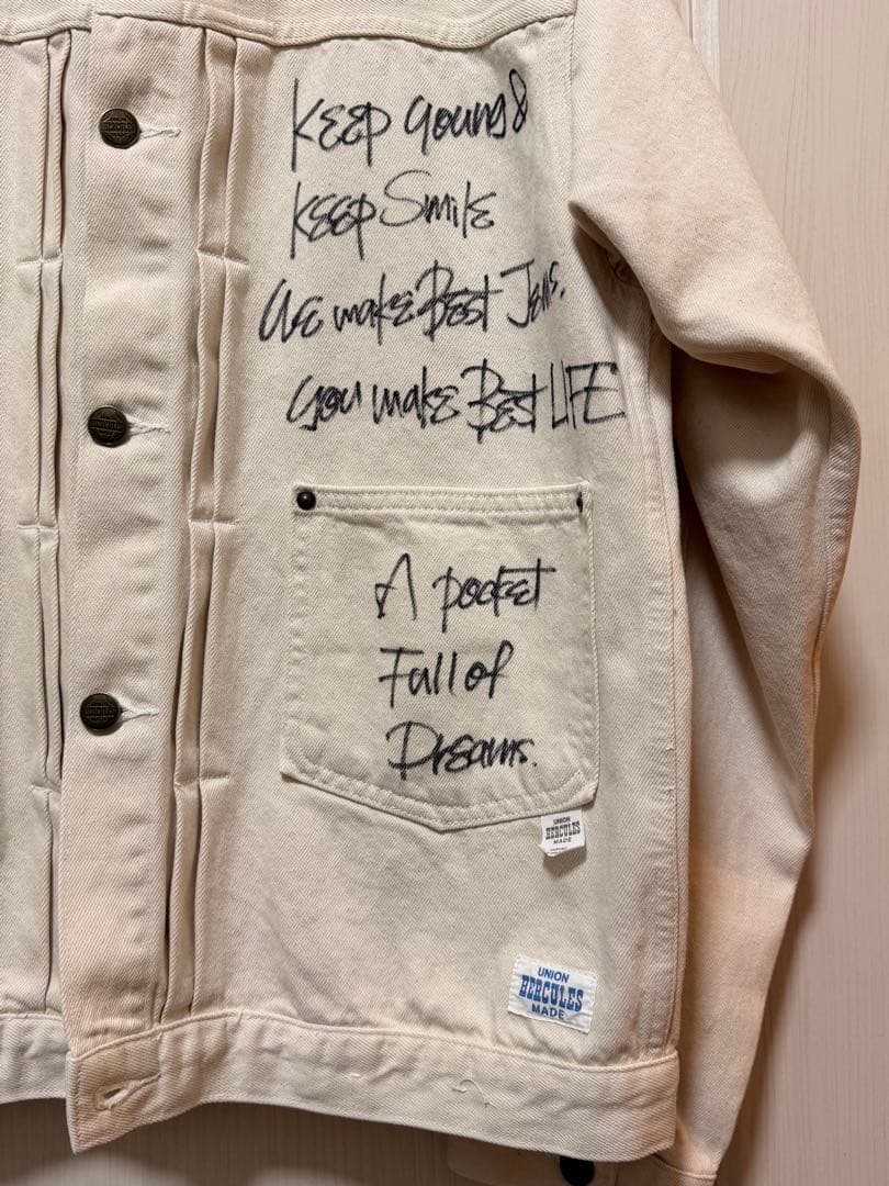UNION HERCULES MADEデニムジャケット