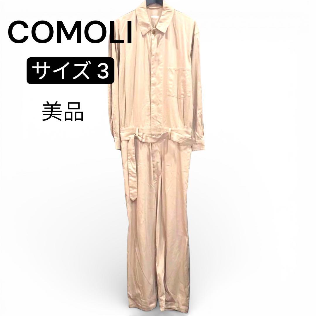 【COMOLI】 コモリ 23SSコットンオールインワン サイズ3