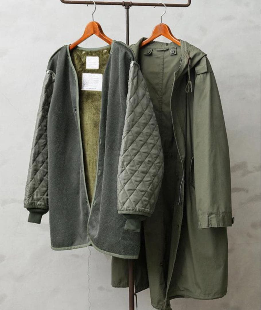 【TKミッシェル】HOUSTON米軍 M-51パーカモッズコート青島コート