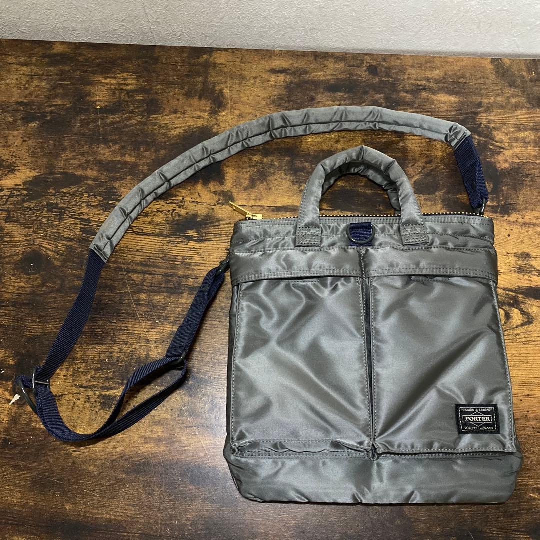 【美品】PORTER / PX TANKER 2WAY HELMET BAG