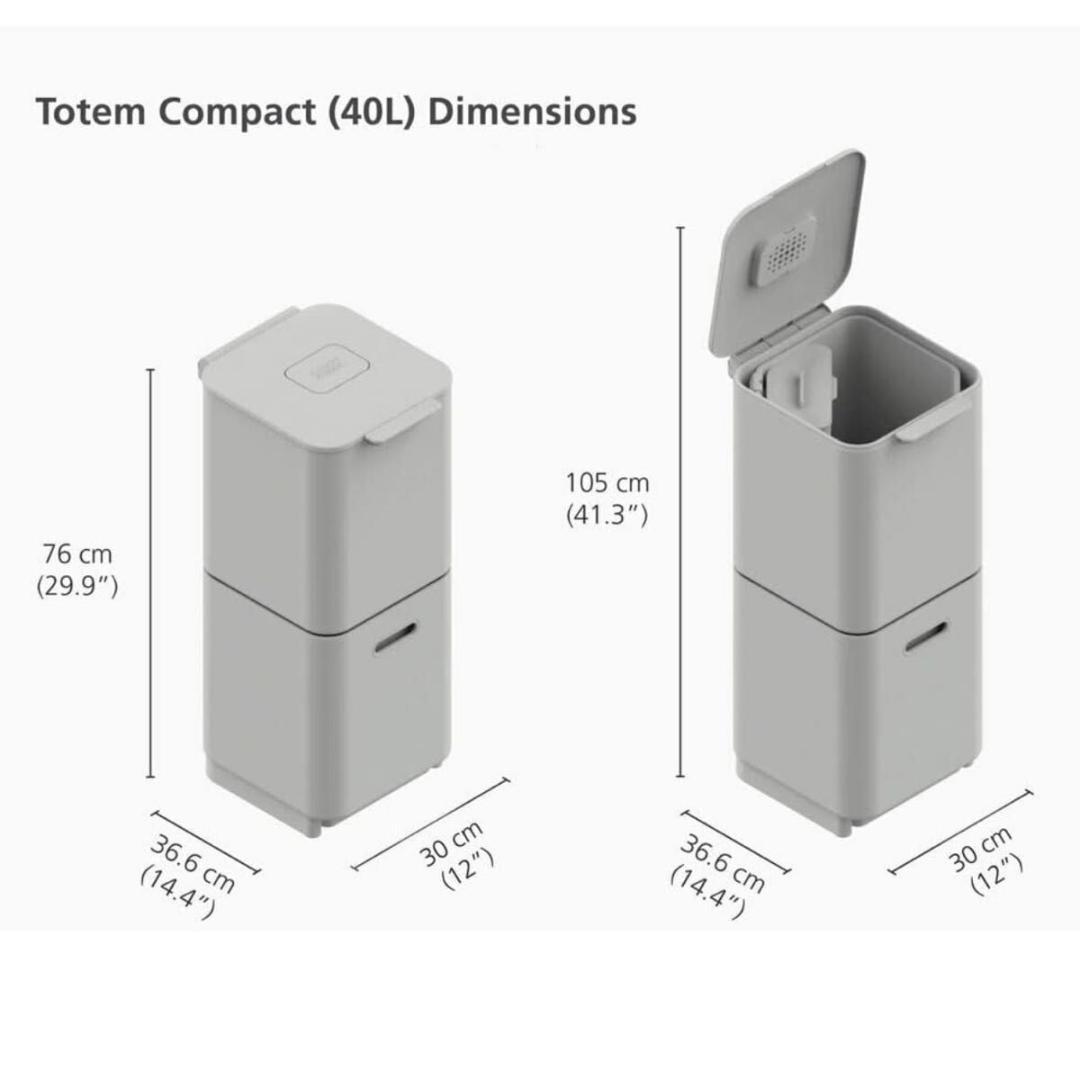 未使用　新品　ジョセフジョセフ　ゴミ箱　ダストボックス　トーテムコンパクト