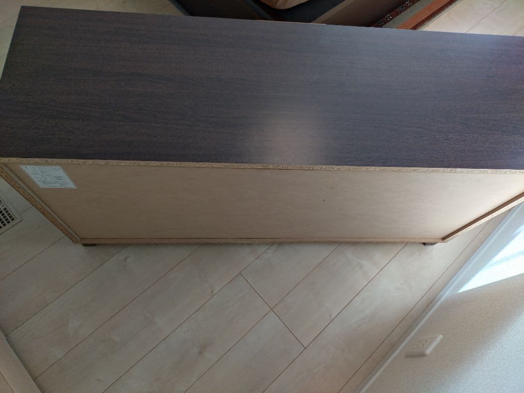 ニトリ　引き出し収納チェスト（ダークブラウン）