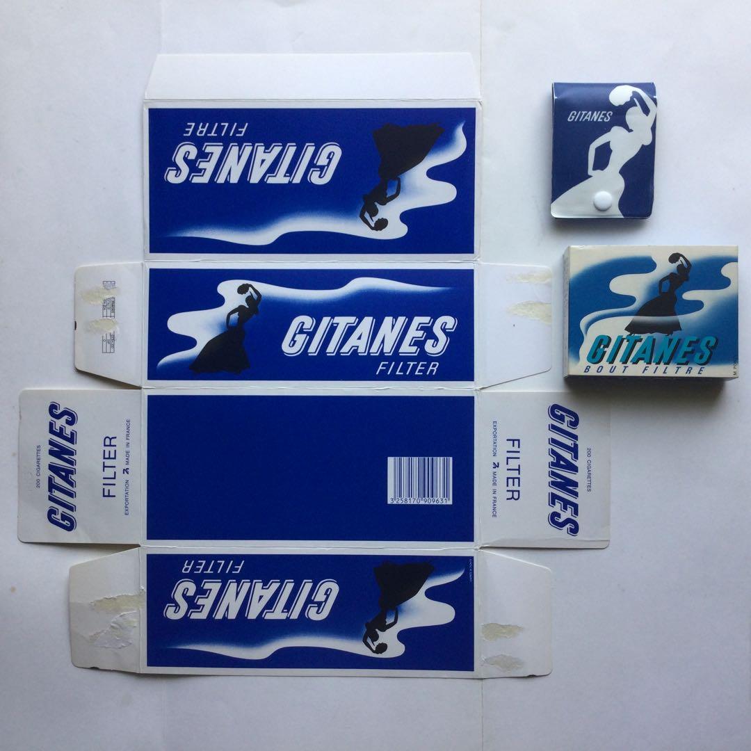 ジタン　空箱　カートンボックス空箱　ノベルティグッズ