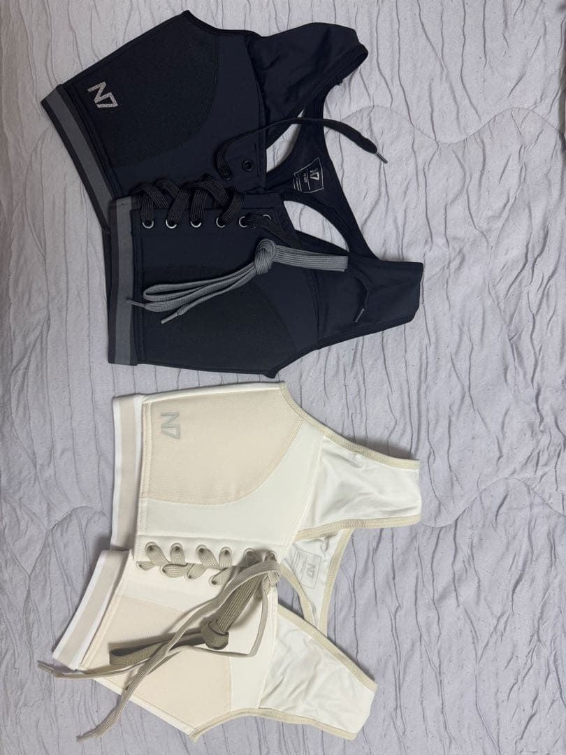 N7 加藤ひなた スポーツブラ ネイビー ホワイト 2色セット