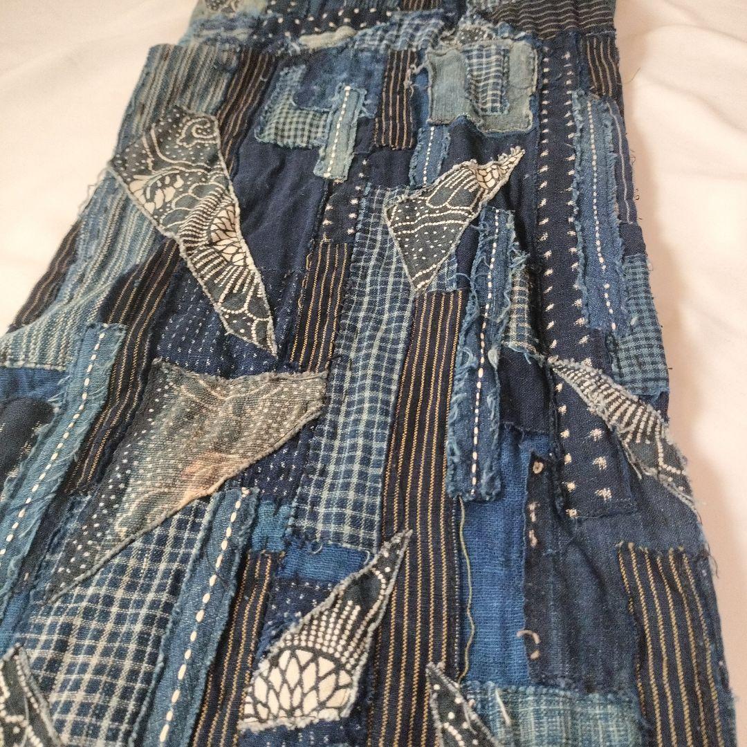 襤褸　インディゴ パッチワーク スカーフ　キャピタル　ポータークラシック RRL