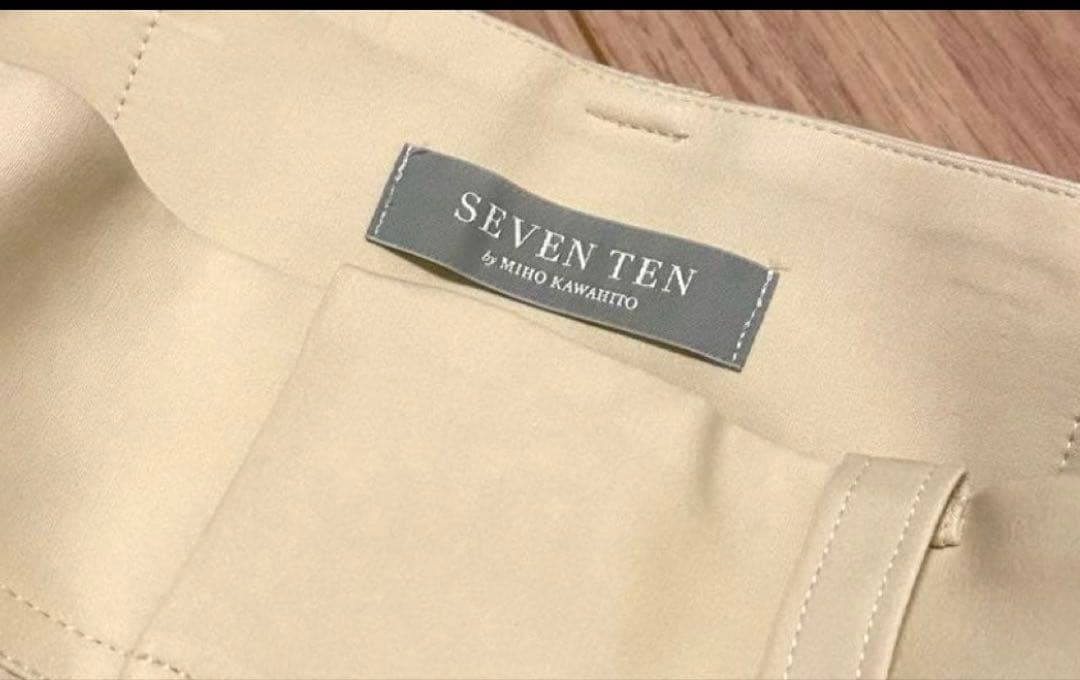 SEVENTEN by MIHO KAWAHITO ハイウエストストレートパンツ