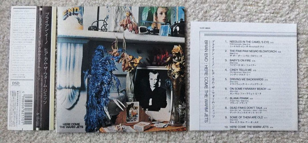 洋楽 Brian Eno Here Come The Warm Jets CD