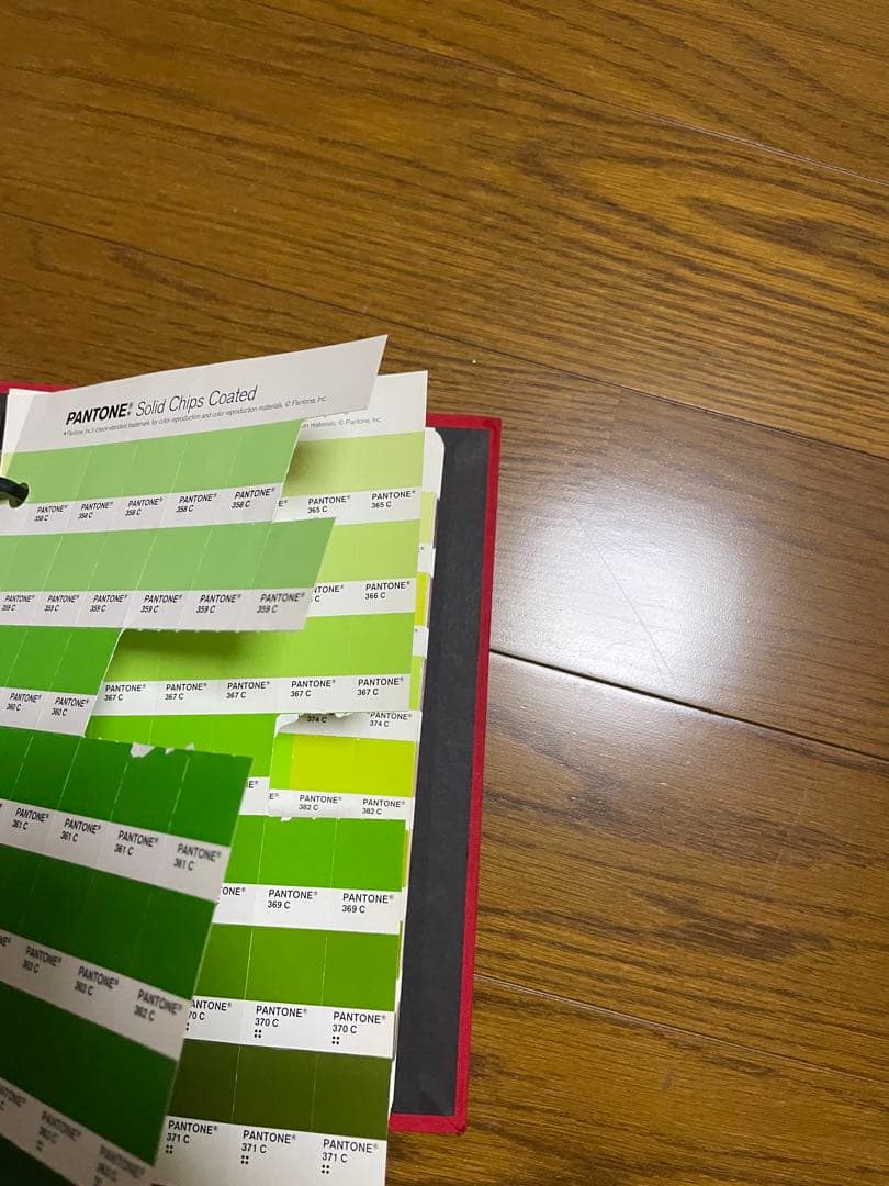 PANTONE ソリッドチップブック コーティング・未コーティング