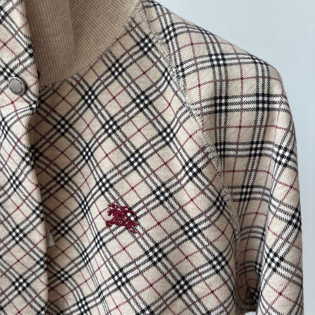 BURBERRY BLUE LABEL チェック柄 スウェットジャケット38