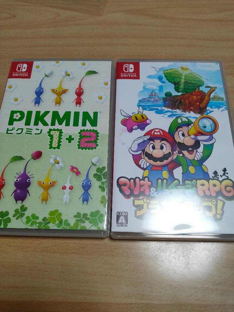 Switch マリオ&ルイージRPG ブラザーシップ! と ピクミン1+2
