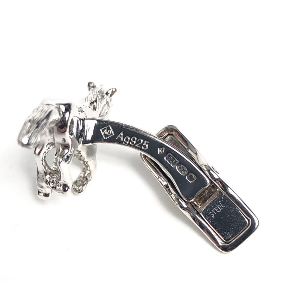 dunhill ダンヒル カフス 馬 ホース Ag925 シルバー メンズ