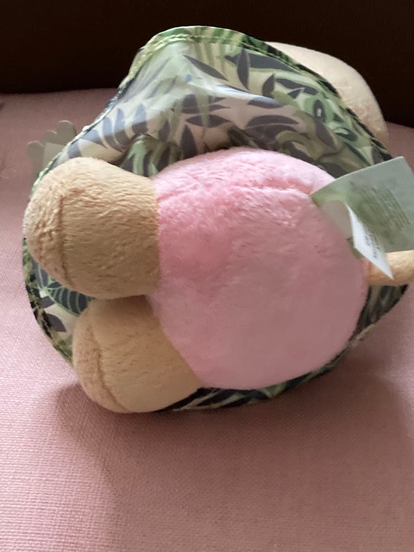 ハローキティ 日焼けハワイアン ぬいぐるみ ハイビスカス モンステラ 未使用