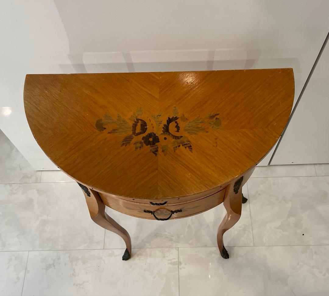 イタリア製 象嵌細工 コンソールチェスト サイドチェスト　サイドテーブル