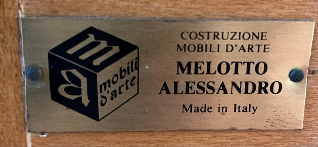 イタリア製 象嵌細工 コンソールチェスト サイドチェスト　サイドテーブル