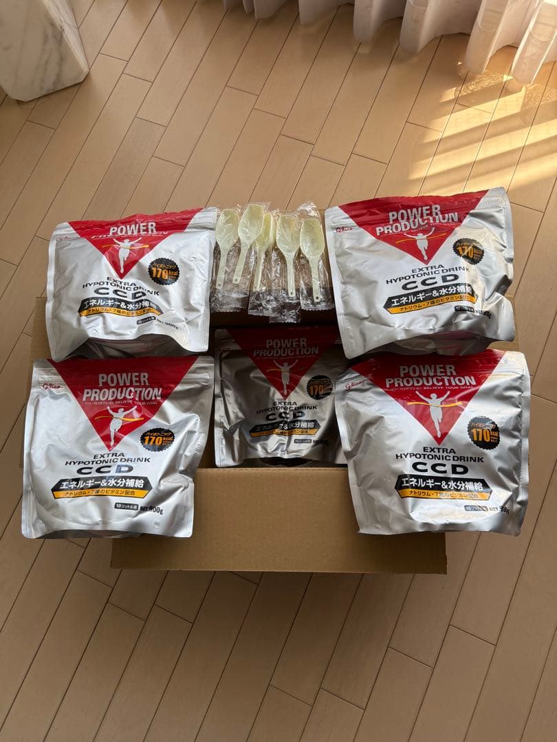 グリコ　パワープロダクション　CCD 900g新品5セット