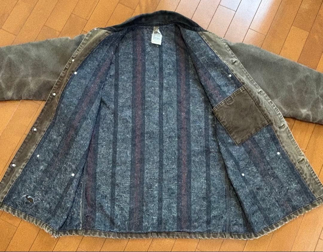 Carhartt ミシガンチョアコート USA製 ブラウン L