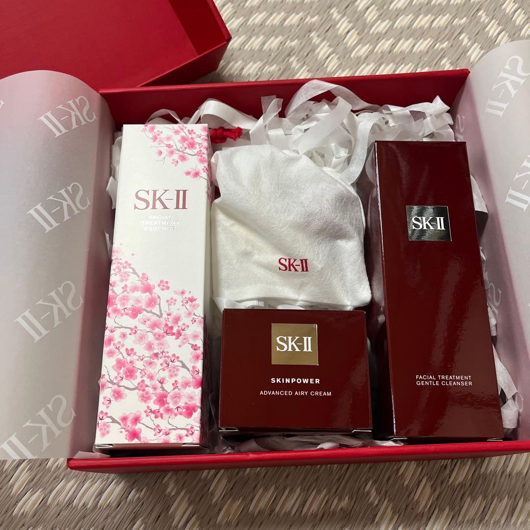 未開封☺︎未使用　SKⅡ ニューライフトライアルキット桜　限定商品‼︎