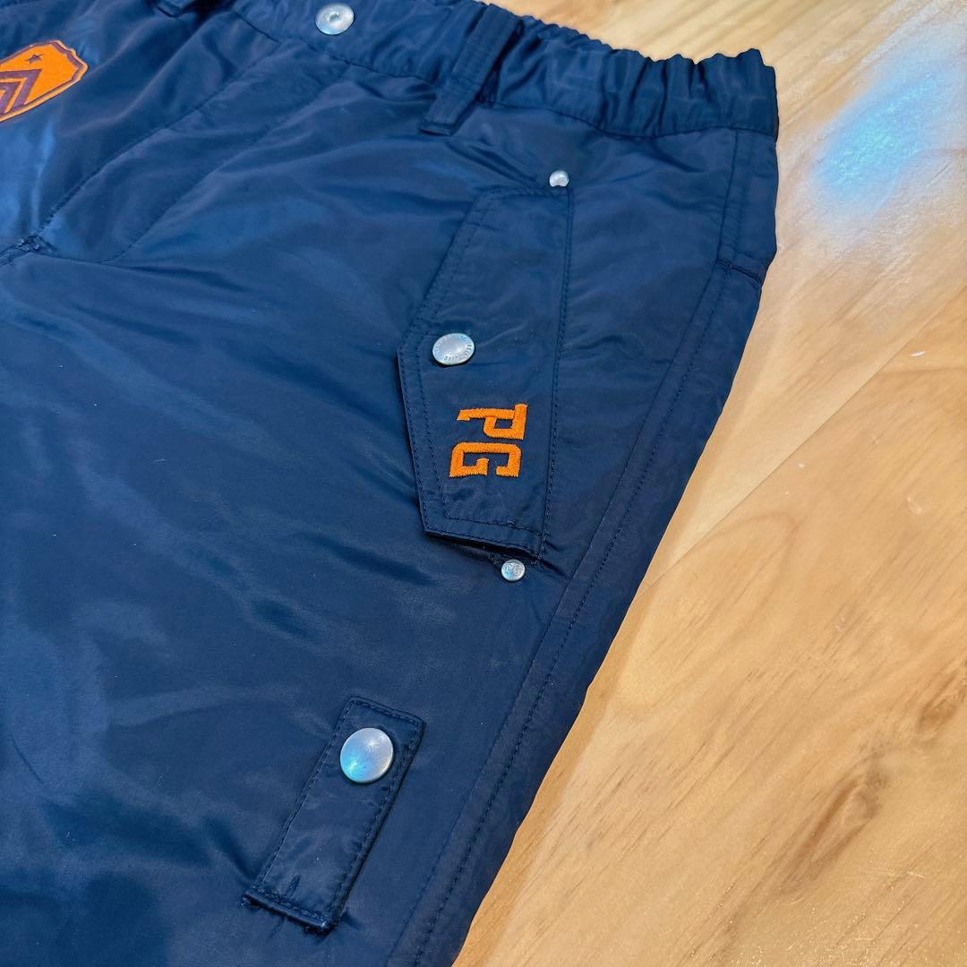 【中古美品】パーリーゲイツ　暖パンツ　中綿入り　ブラック　メンズパンツ　サイズ6