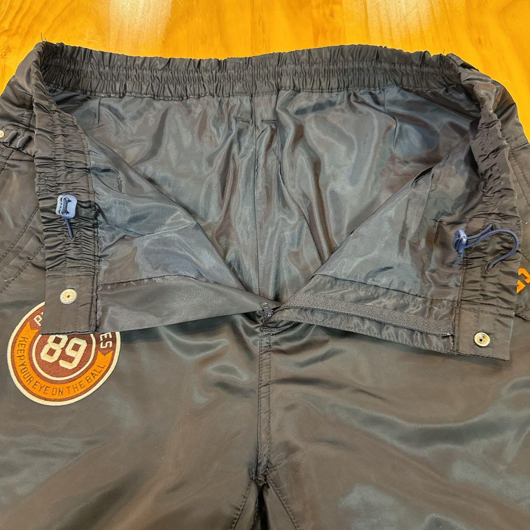 【中古美品】パーリーゲイツ　暖パンツ　中綿入り　ブラック　メンズパンツ　サイズ6