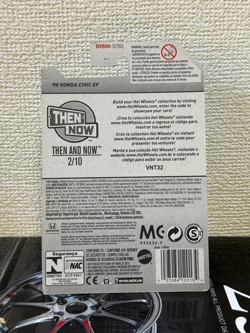 Hot Wheels ホットウィール Honda Civic EF ミニカー