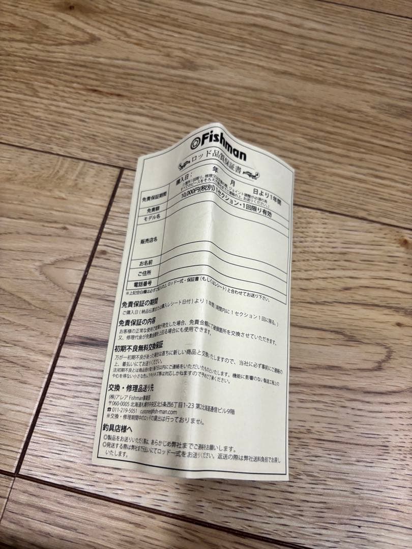 フィッシュマンFishman ビームスインテ77ul