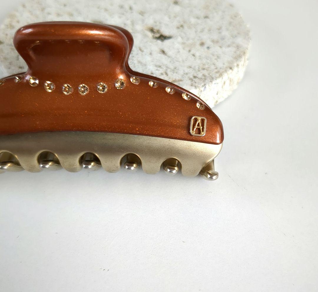 アレクサンドルドゥパリ*ラインストーン　ヘアクリップ*