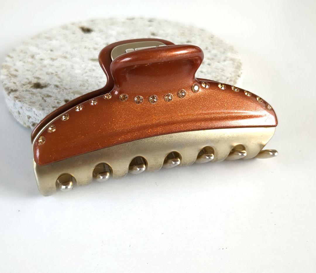 アレクサンドルドゥパリ*ラインストーン　ヘアクリップ*