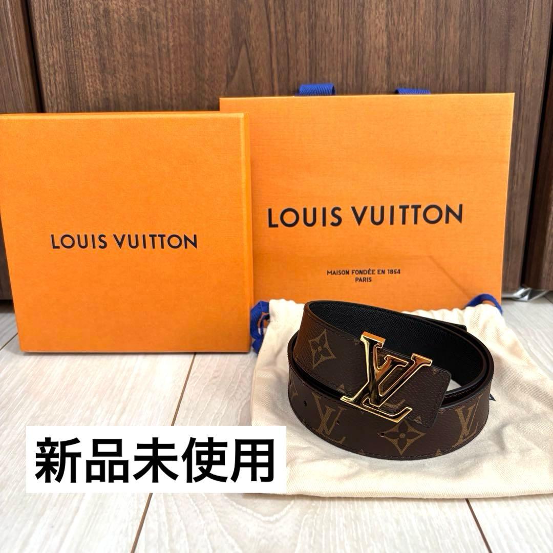 【新品・未使用】LOUIS VUITTON リバーシブル　レザーベルト